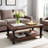 Pomona (L) 48" x (W) 32" x (H) 18" Coffee Table, Natural