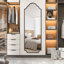 Miroir incliné en métal Lilith-101929823-87144387