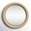 Miroir mural rond en rotin Mellonia-119935141