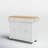 Idlewild 52 " W Kitchen Cart with Solid Wood Top-1265041940