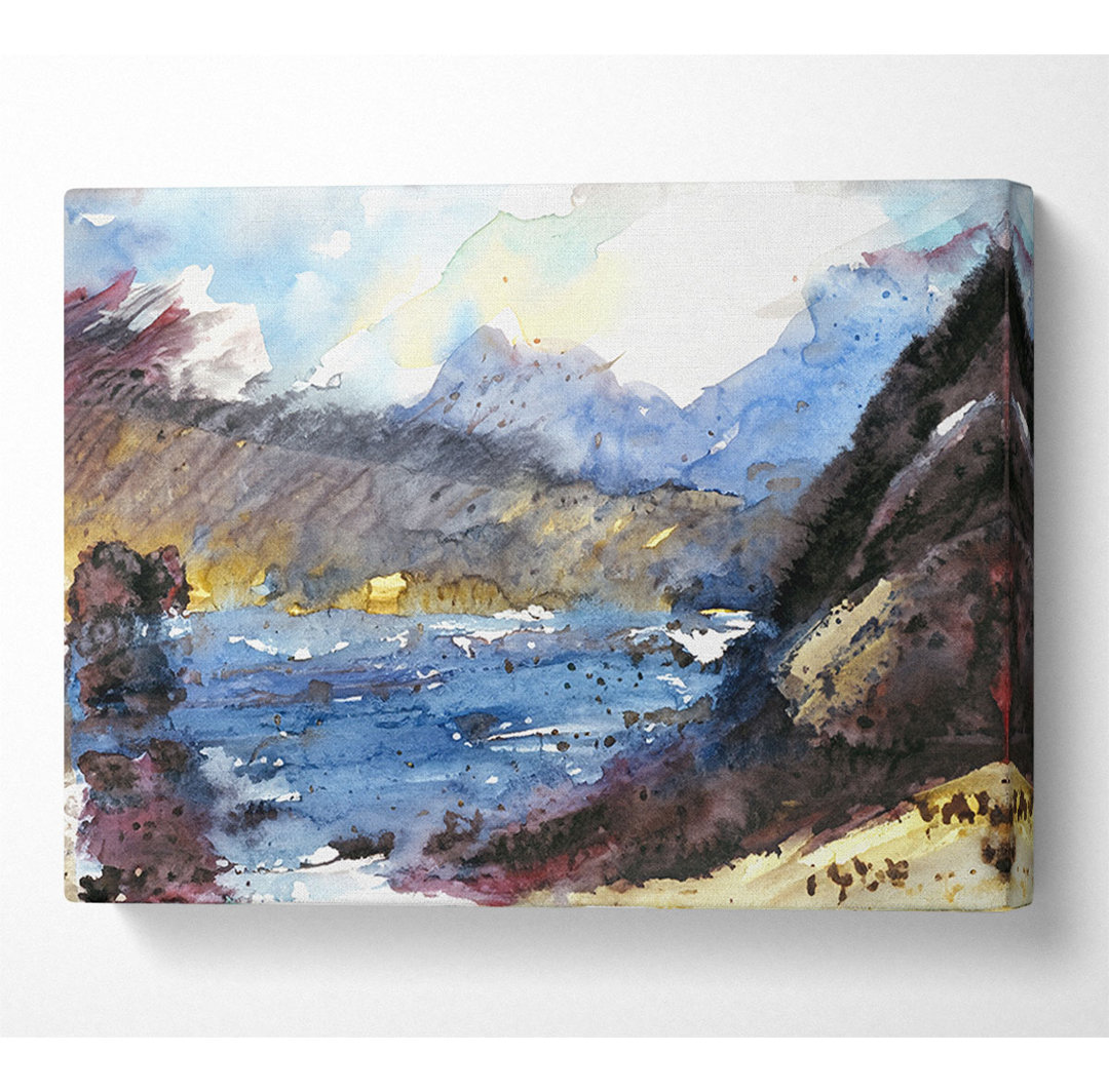 Lovis Corinth Walchensee 8 - Kunstdrucke auf Leinwand