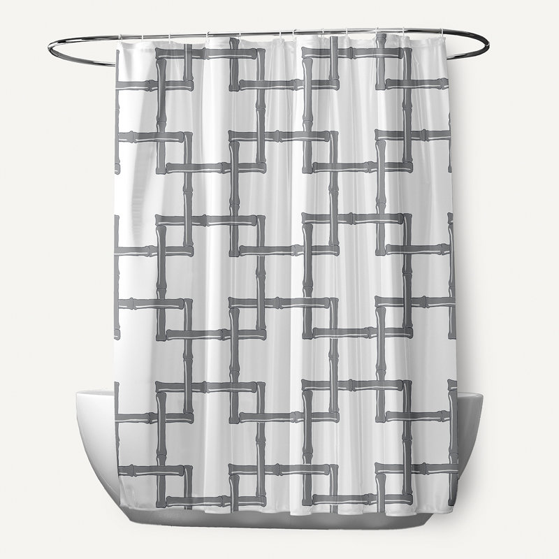 Rideau de douche Connelly, Gris