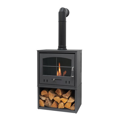 Belfry Heating 53cm W Grey Bio-Ethanol Stove