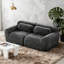Canapé modulaire 2 places avec coussins décoratifs pour salon-428708679