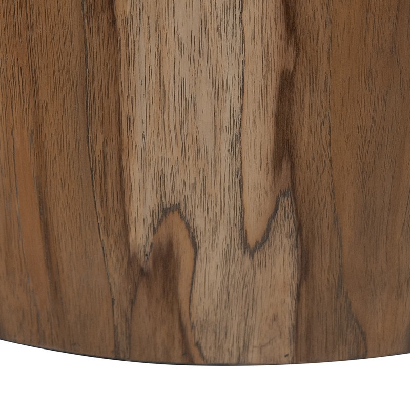 Estien Solid Wood End Table, 24" H x 17.75" W x 17.75" D