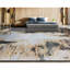 Abstract Area Rug in Gold-72345068