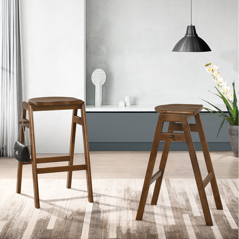 Tabourets de bar empilables Mid-Century Malvern