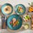 24 Piece Handmade Stoneware Dinnerware Set - Service for 6-65804300