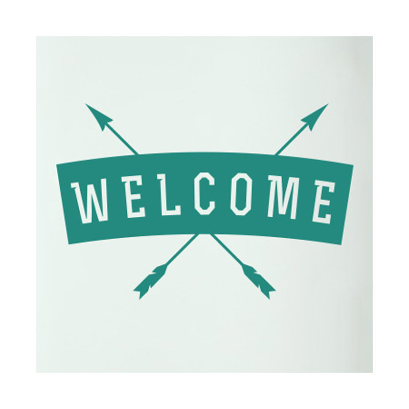 Wall Decal, Aqua Green