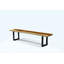 Banc en bois massif de 72 pouces Jen avecia-519466143