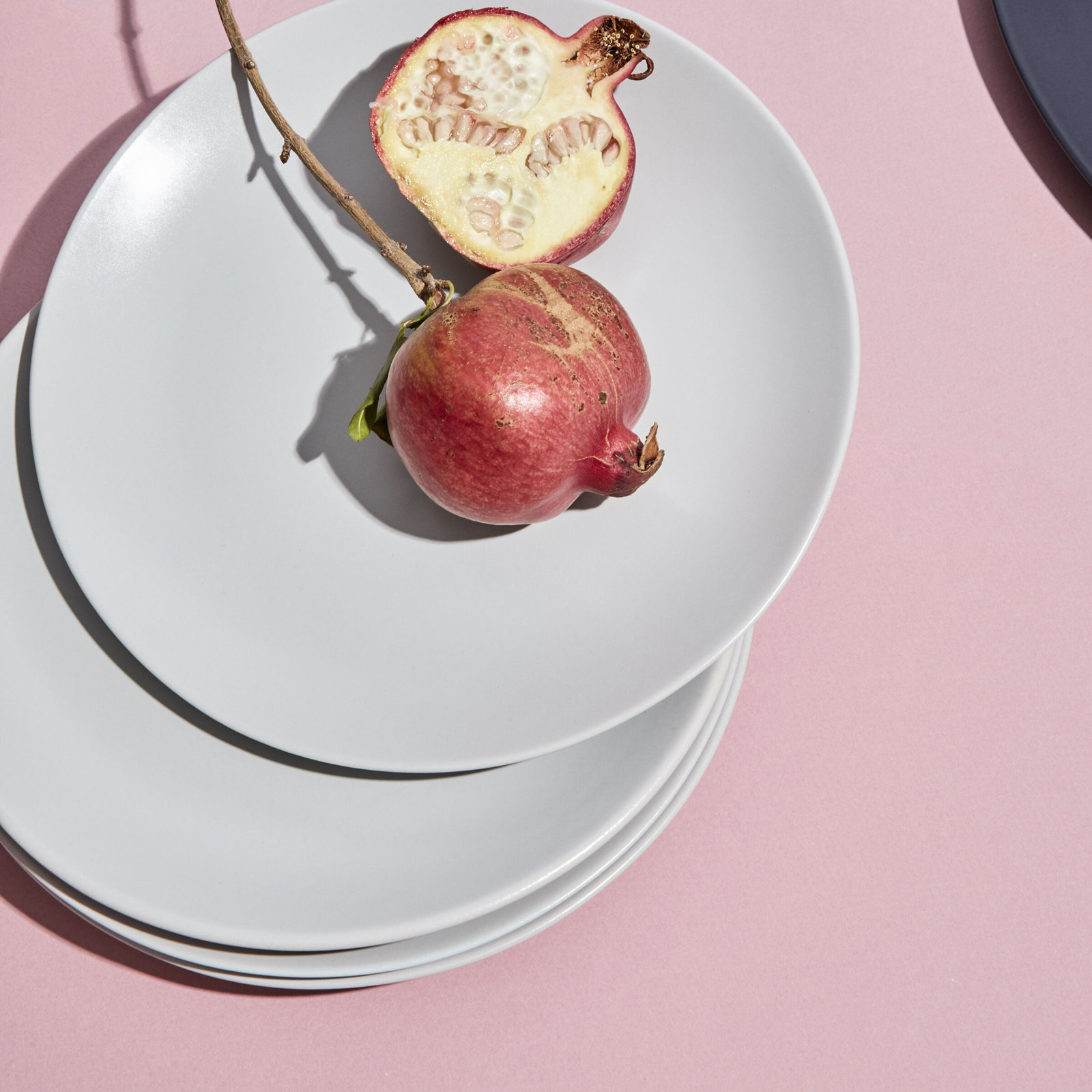 8" Ceramic Appetizer Plate, Fog