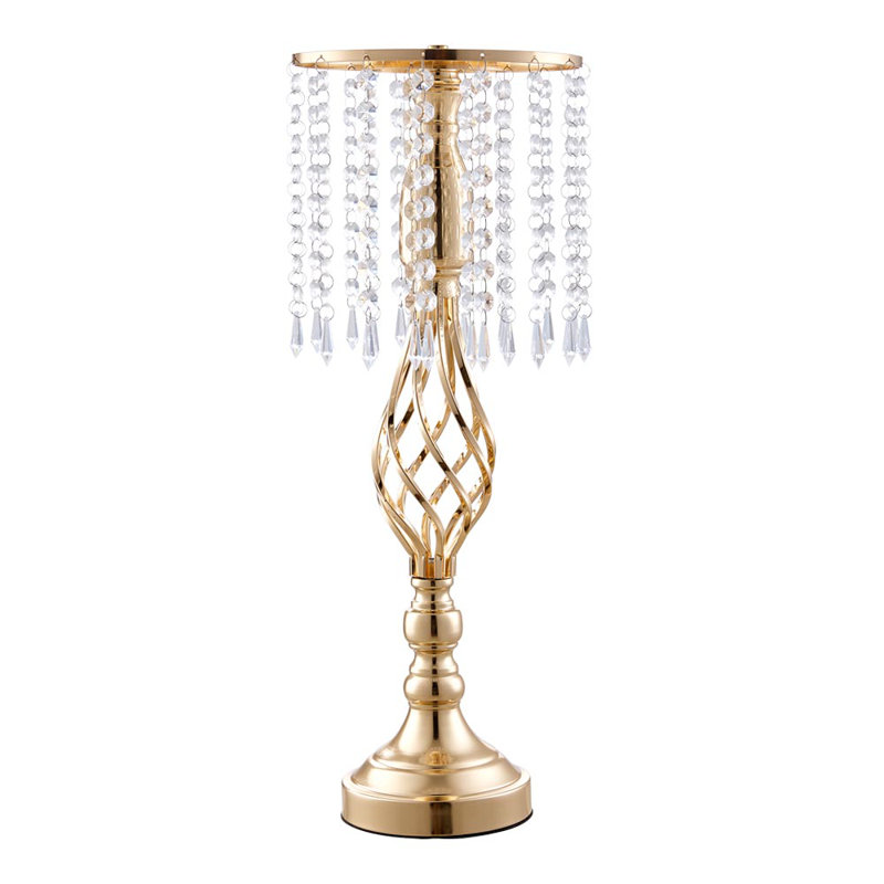 Ubly Metal Decorative Bottle, Gold