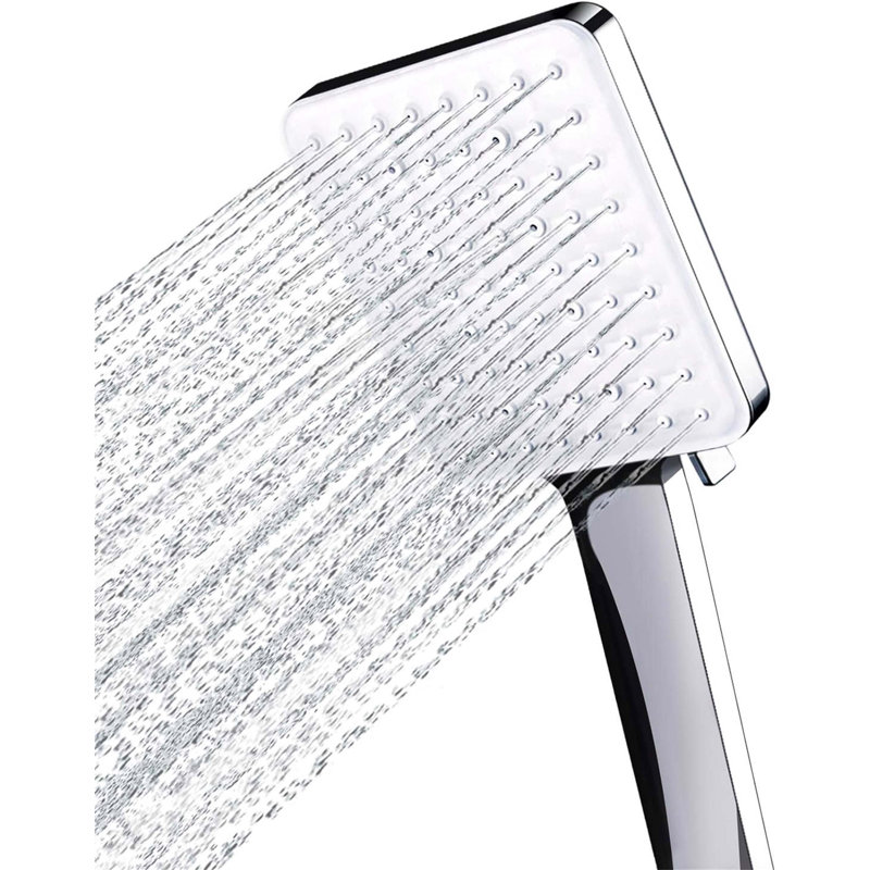 Handheld Shower Head, Silver