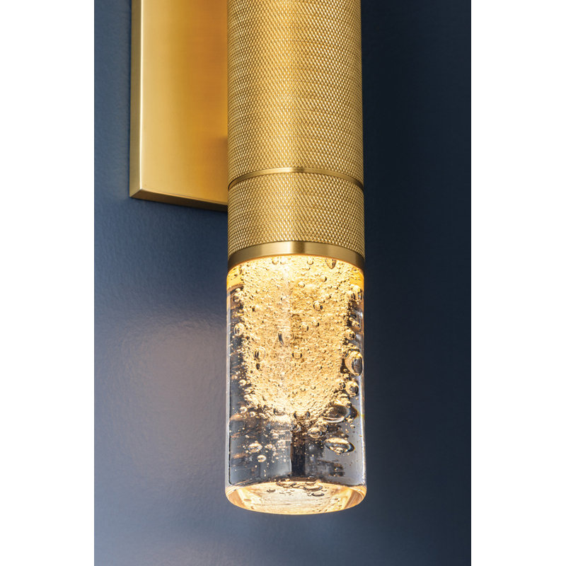 Glen Cove Wall Sconce in Aged Brass