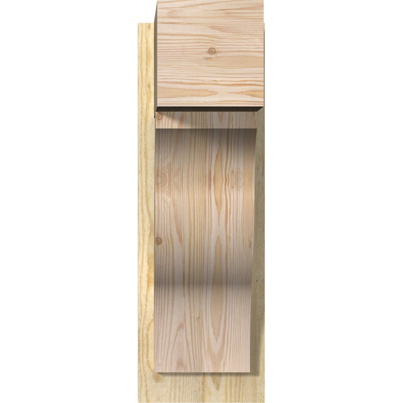 Jeu de blocs Funston, 8" W Douglas Fir (Rough Sawn), P 16 po x H 24 po