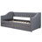 Evererdo Twin Size Fabric Upholstered Daybed-143938584-143938598