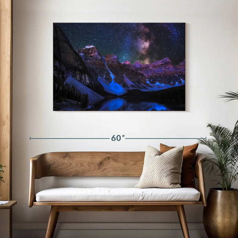 Galaxie d'Alvord Lake Moraine, H 30 po x l 45 po