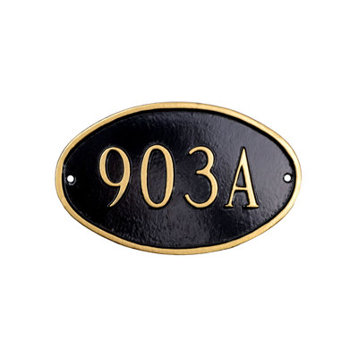 Oval Wall Plaque