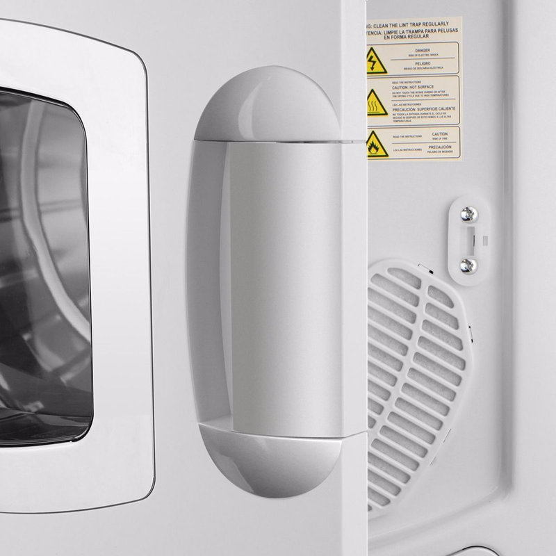Compact White Portable Electric Front Load Clothes Dryer