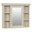 Bathroom Wall Storage Cabinet - Mirror Door Beige Cream Modern Luxury 35.51'' X 7.16'' 28.1'' And-1832967330