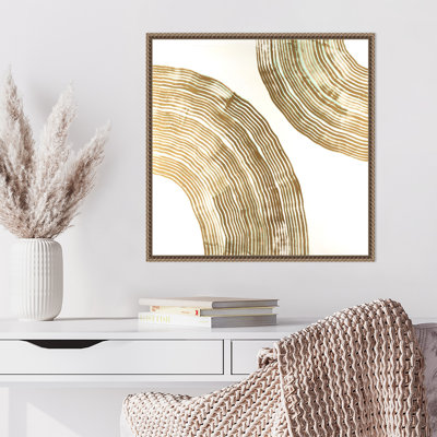 Sisal II by Vanna Lam Framed Canvas Wall Art Print