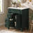 24" Bathroom Vanity with Ceramic Sink, Small Bathroom Sink Cabinet, Modern Cabinet with 2 Drawers and Adjustable Shelf-135276497