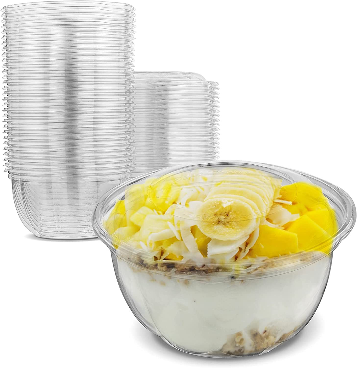 16 Oz Clear Food Container