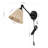 Barrows Plug-in Armed Sconce-1112794271
