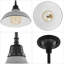 Luminaire suspendu d'extérieur à DEL intégré à 1 ampoule 9,25 po Mamani-2131319317