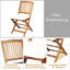 Leal 2 - Person Acacia Wood Patio Dining Set with Round Table , Cushions Included