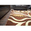 Tapis chocolat/beige Cossey