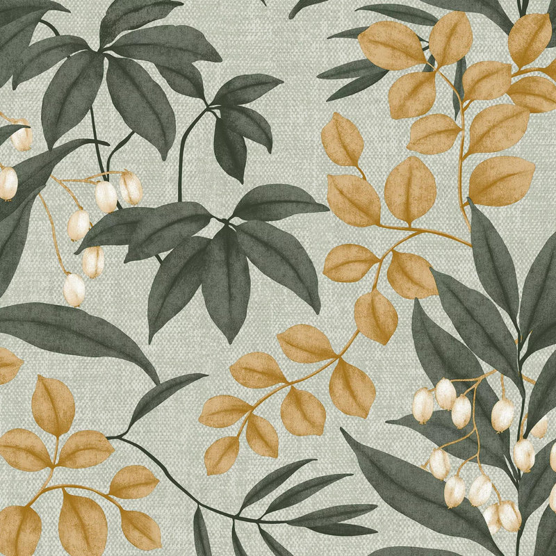 Superfresco Easy Persephone Floral Wallpaper, Green