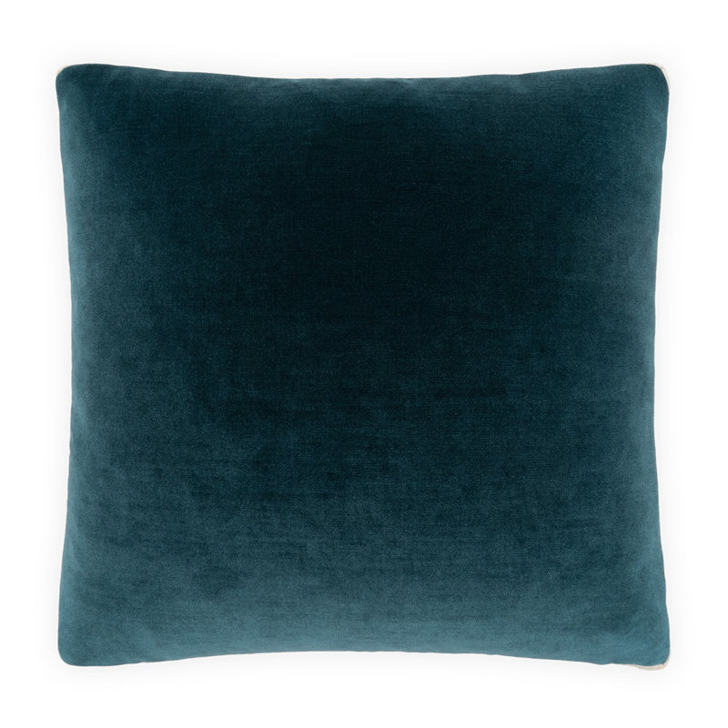 Deveraux Box Throw Pillow, Azure