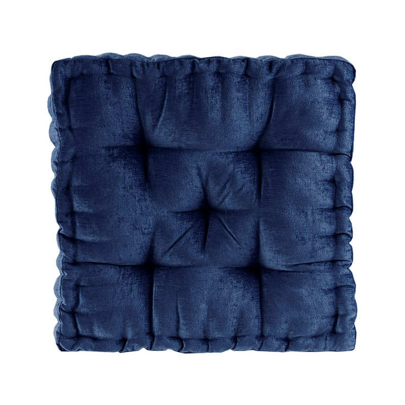 Coussin de sol Gracie Mills, Bleu marine