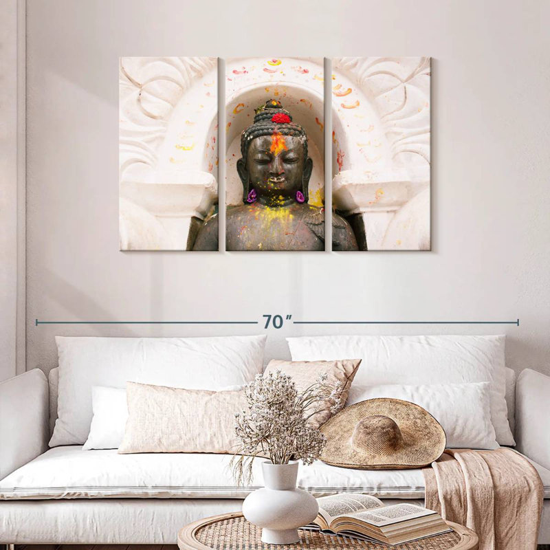 Adella Gautama Statue, 28" H x 45" W