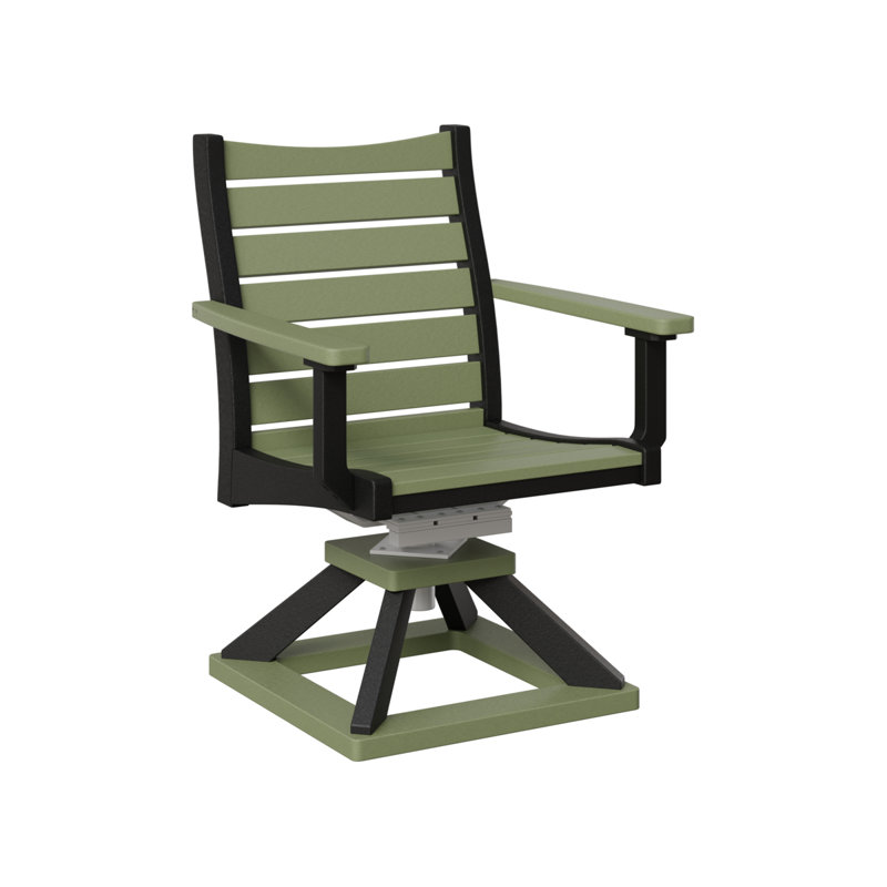 Bristol Outdoor Dining Armchair, Green/Black