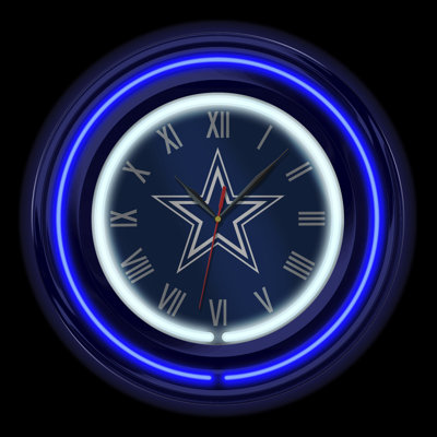 NFL Dallas Cowboys 15" Neon Clock