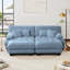 Canapé-lit modulaire avec 2 repose-pieds Cloud-780057650