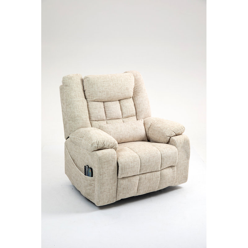 Power Lift Recliner Chair For Big And Tall Seniors, White