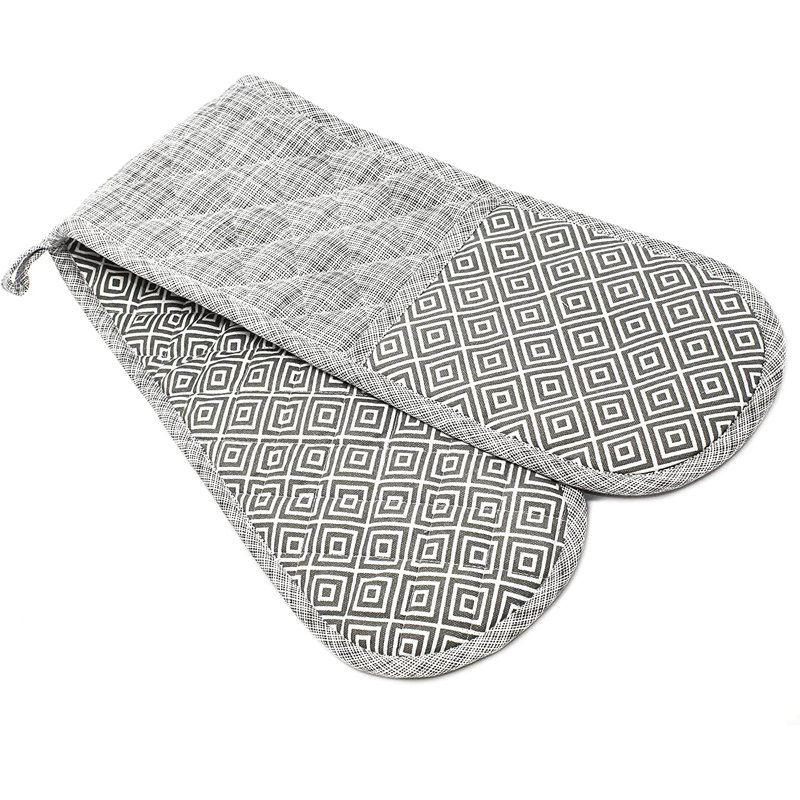 Clay Roberts Geometric Cotton Oven Mitt