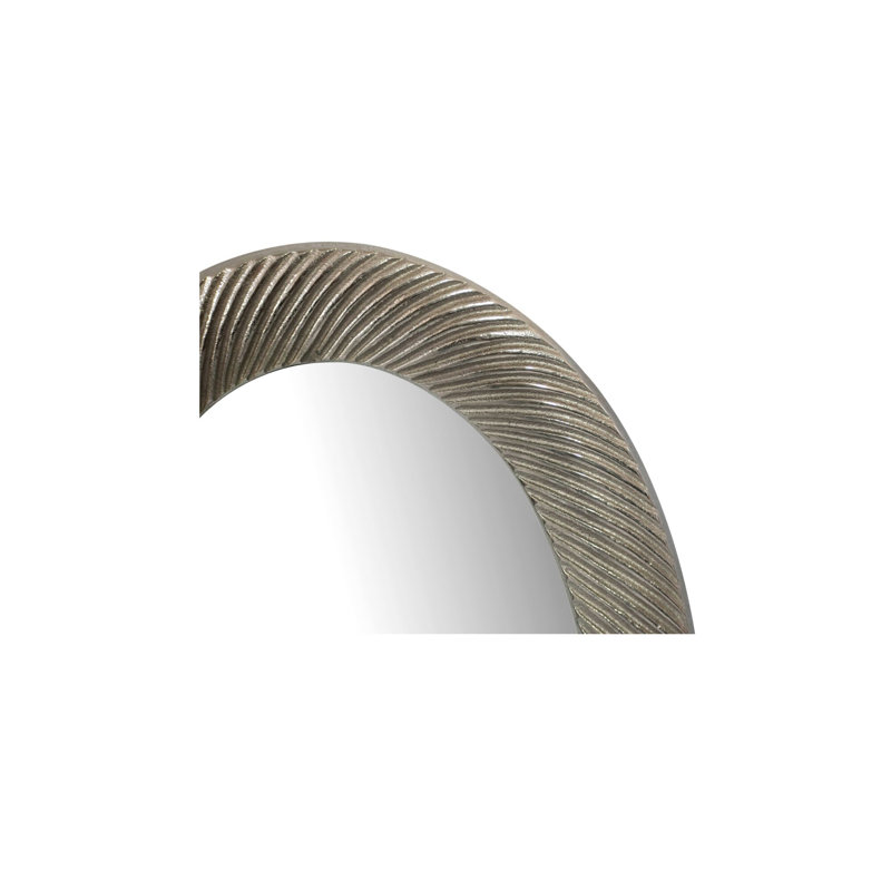 Constance Oval Aluminium Mirror