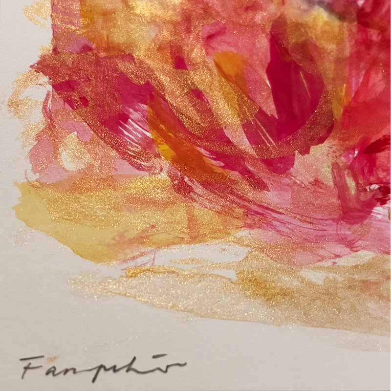 The Blossom No.1 by Fanyu Lin - Single Picture Frame Painting
