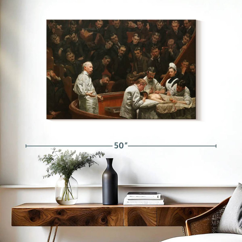 Alcaraz The Agnew Clinic, 26" H x 39" W