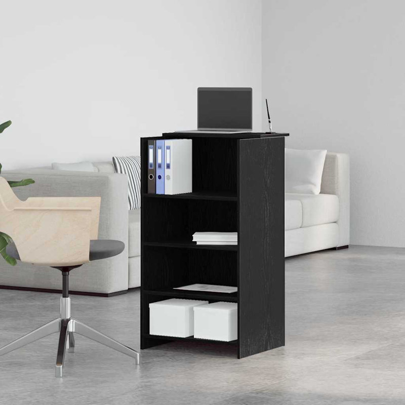 Stefhon Standing Desk, Black