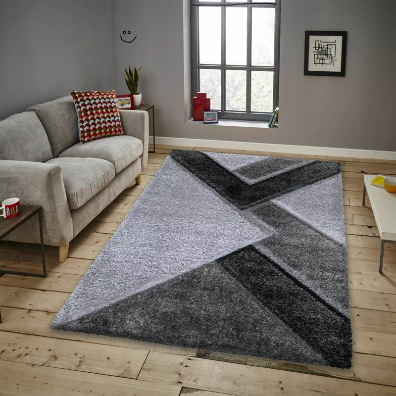 Shag Area Rug, Rectangle 160 x 230 cm