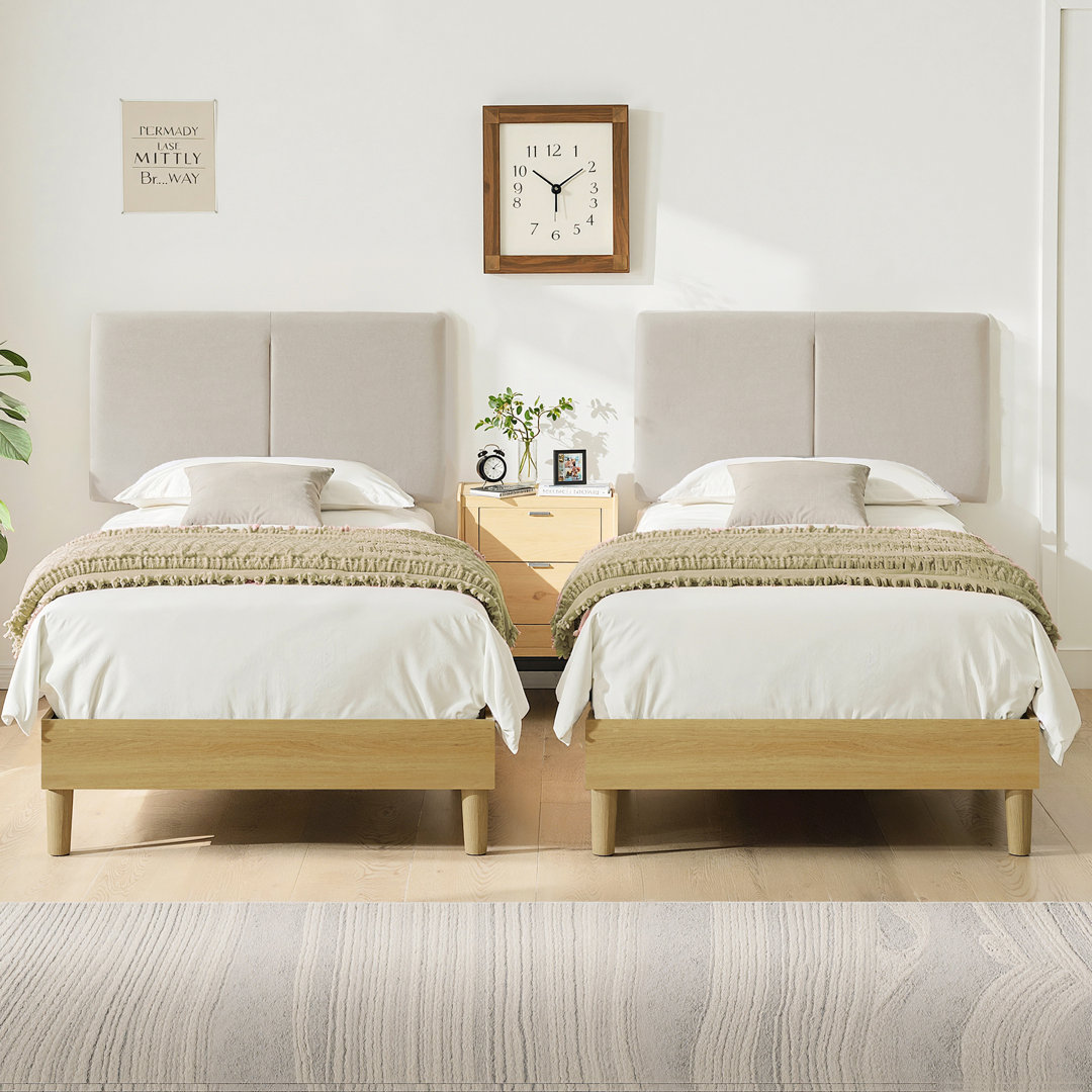 Elauna Upholstered Bed Latitude Run®