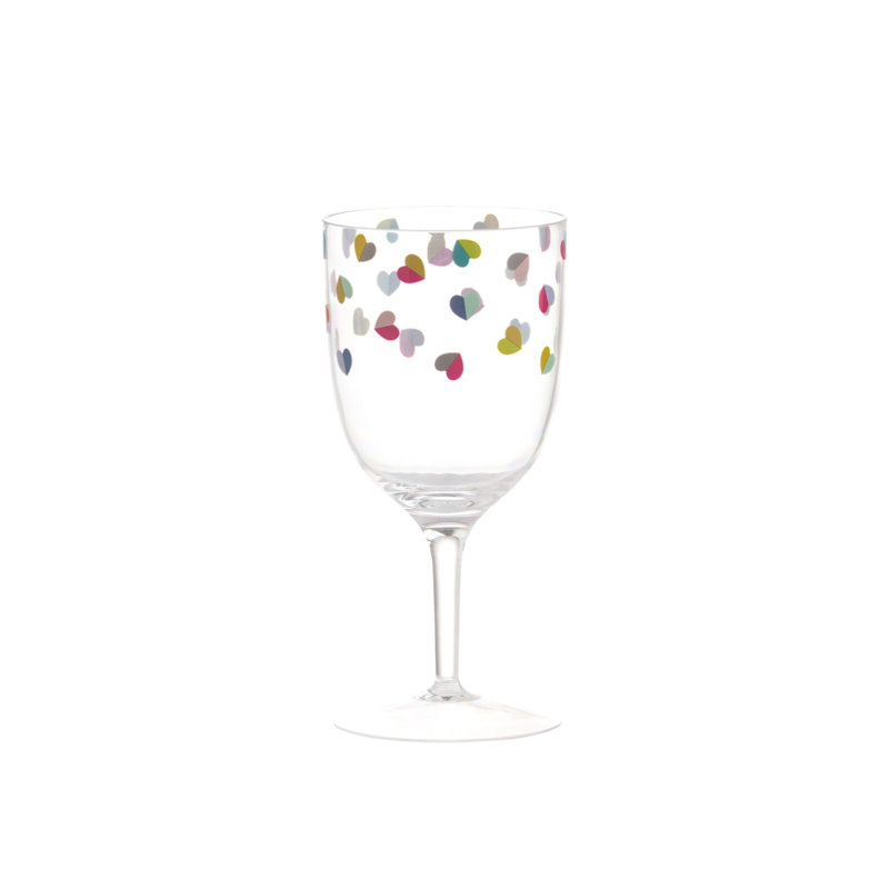 Mini Confetti 450ml Wine Glass