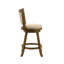 Tabouret de bar à hauteur de comptoir pivotant en bois Aiden-508207530-508207526-508207528