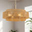 Luebbert 4 - Light Dimmable Drum Chandelier-69906408