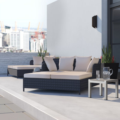 Andromeda Outdoor Chaise Lounge by Brayden Studio